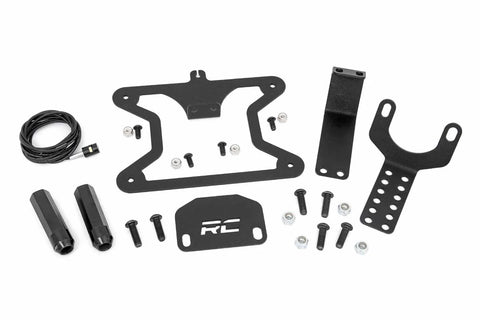 License Plate Relocation Bracket Jeep Wrangler JK/Wrangler Unlimited (07-18)