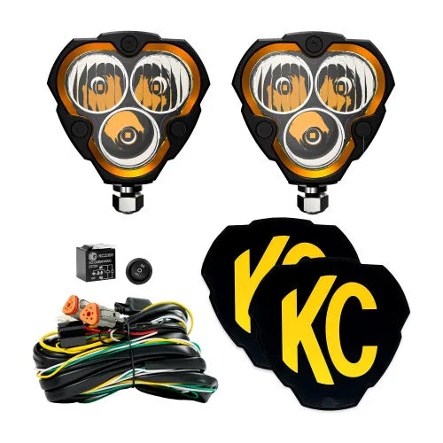 KC HiLiTES 288 FLEX ERA 3 - 2-Light Master Kit | Kren Offroad NZ
