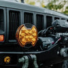 KC HiLiTES SlimLite 6in Light Shield - SAE Driving Beam - Selective Yellow (image 3)