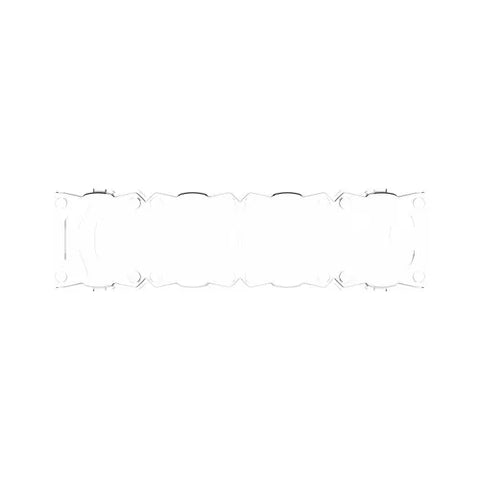 KC HiLiTES FLEX ERA LED Light Bar 10in. Light Shield - Clear (SHIELD ONLY)