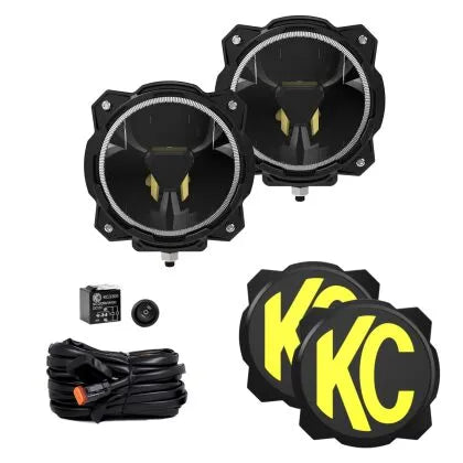 KC HiLiTES 91405 Gravity Titan LED 6in. - Pair Pac | Kren Offroad NZ