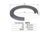 Kelpro Rear Main Crank Seal 98410