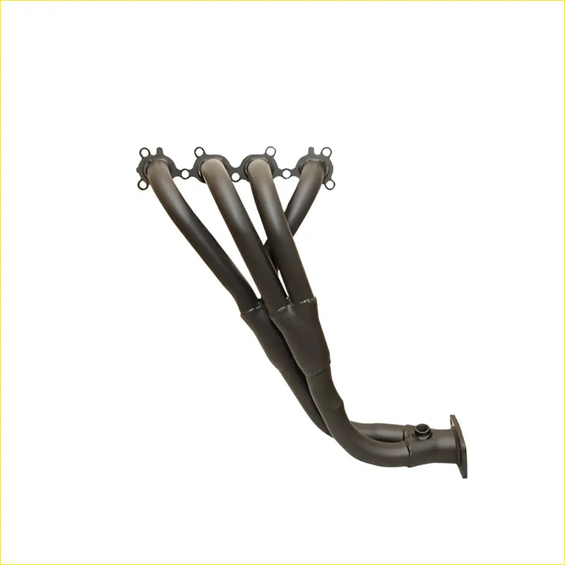 Black metal exhaust manifold with four black cylindrical tubes and flanged ends for kia sportage 4wd 97-99 gasket dspf819
