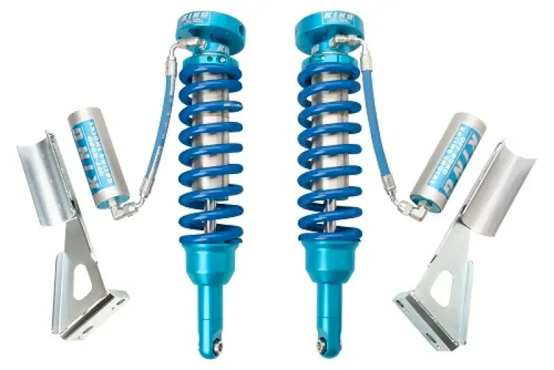 King Shocks Front 2.5 Diameter Remote Reservoir Coilover - Pair (Tacoma 6 Lug 05+)
