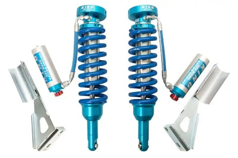 King Shocks Front 2.5 Diameter Rem Res 700lb SR Coilover w/Adj - Pair/No Return (Tacoma 6 Lug 05+)