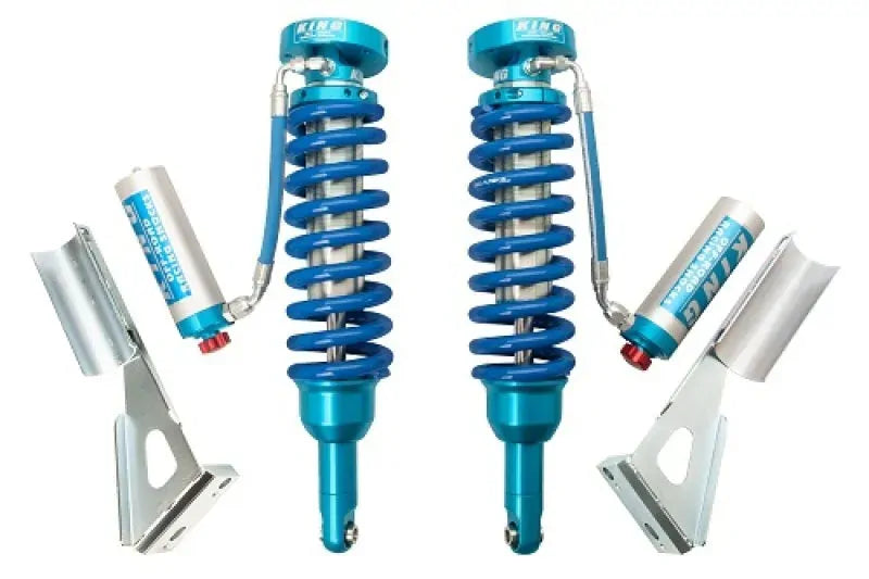 King Shocks Front 2.5 Diameter Remote Reservoir Coilover w/Adjuster - Pair (Tacoma 6 Lug 05+)