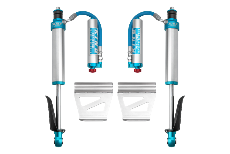 King Shocks Rear 2.5 Diameter Remote Res Shock w/Adj - Pair (GX470 03-09)