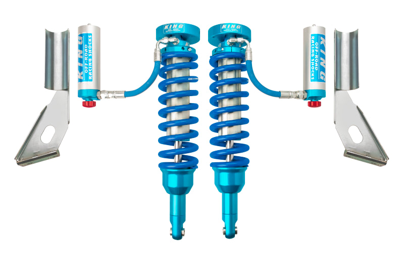 King Shocks Front 2.5 Diameter Coilover Remote Reservoir Shock w/Adjuster - Pair (FJ Cruiser 10+)
