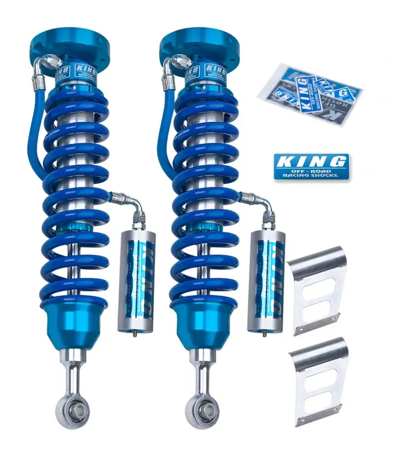 King Shocks 2.5 Diameter Front Coilover w/Remote Reservoir - Pair (Tundra 07+)