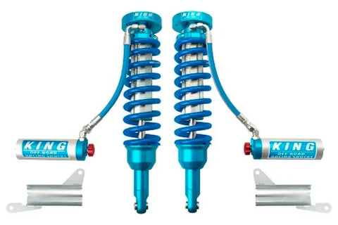 King Shocks Front 2.5 Diameter Remote Reservoir Coilover w/Adjuster - Pair (4Runner 10+)