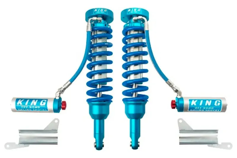 King Shocks Front 2.5 Diameter Remote Reservoir Coilover w/Adjuster - Pair (4Runner 10+)