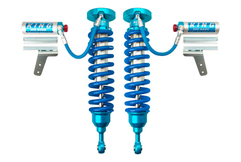 King Shocks Front 2.5 Diameter Remote Res Coilover w/Adjuster - Pair (Land Cruiser 200 08+)