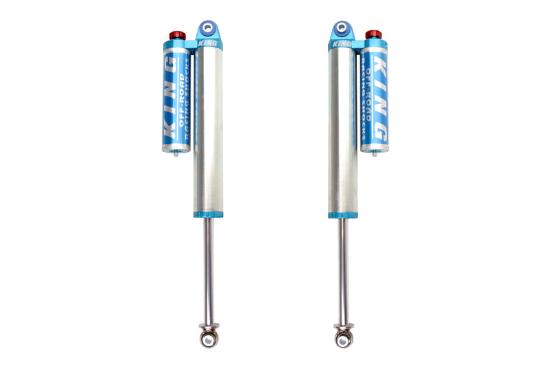King Shocks Rear 2.5 Diameter Piggyback Reservoir Shock w/Adjuster - Pair (F150 2WD/4WD 15+)