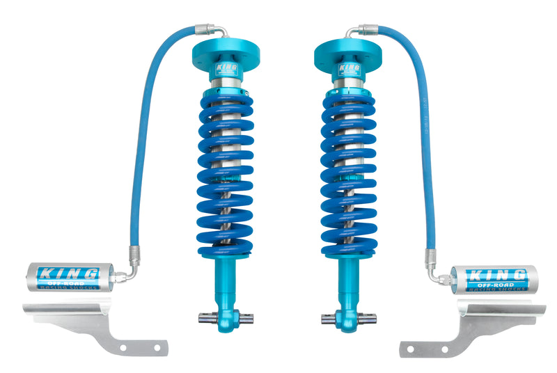 King Shocks Front 2.5 Diameter Remote Reservoir Coilover - Pair (F150 4WD 15+)