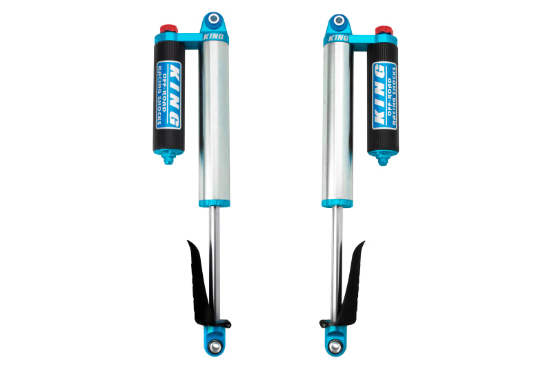 King Shocks Rear 2.5 Diameter Piggyback Res Shock for 2.5in-5in Lift w/Adj - Pair (Gladiator 20+)