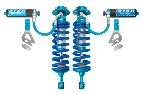 King Shocks 2.5 Diameter Front Coilover w/Remote Reservoir/w Adjuster - Pair (Sequoia 23+)