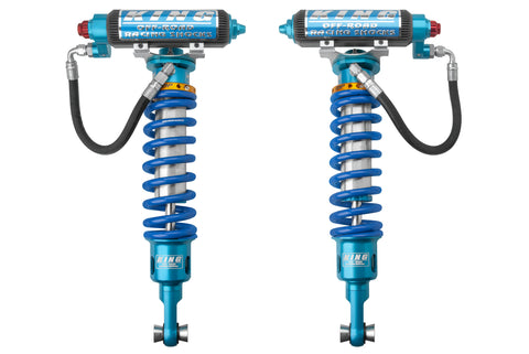 King Shocks Front 3.0 Diameter Remote Perf Fin Res Coilover w/Adj/Int Bypass - Pair (1500 TRX 21+)