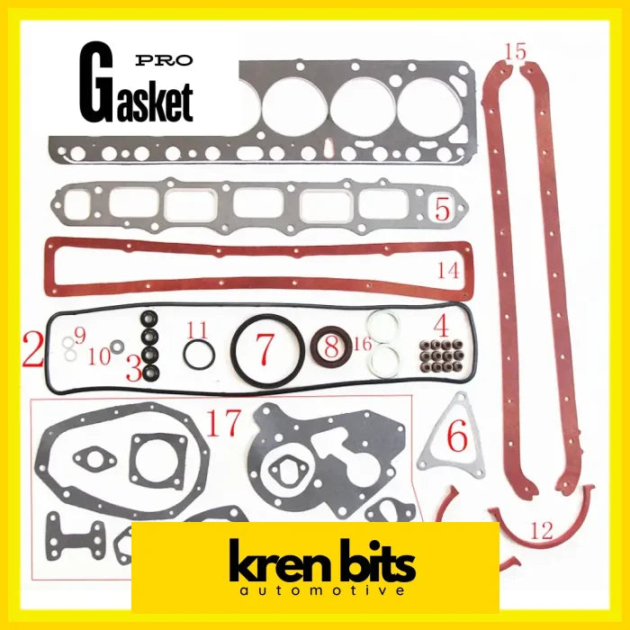 Kit For Toyota Land Cruiser 4.0L 3F Full Gasket Set Engine Parts Rebuilding Kits Overhaul