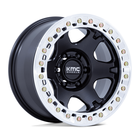 KMC VI Beadlock KM238 17x9 6x135 +1mm Satin Black Machined (image 2)