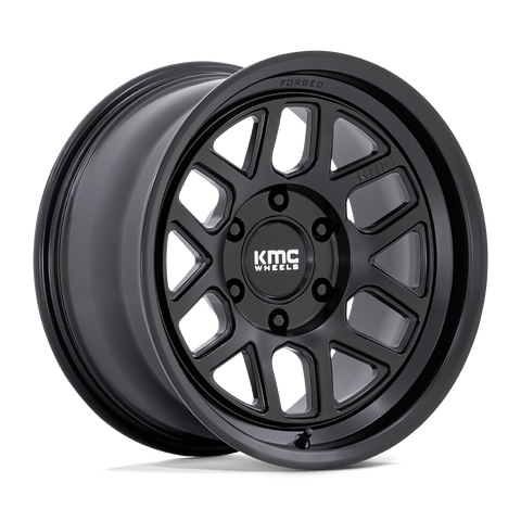 KMC Mesa Forged Monoblock KM446 17x8.5 6x139.7 -10mm Satin Black