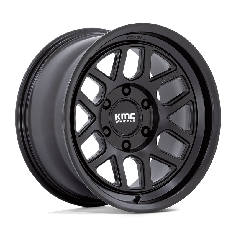 KMC Mesa Forged Monoblock KM446 17x8.5 6x139.7 -10mm Satin Black