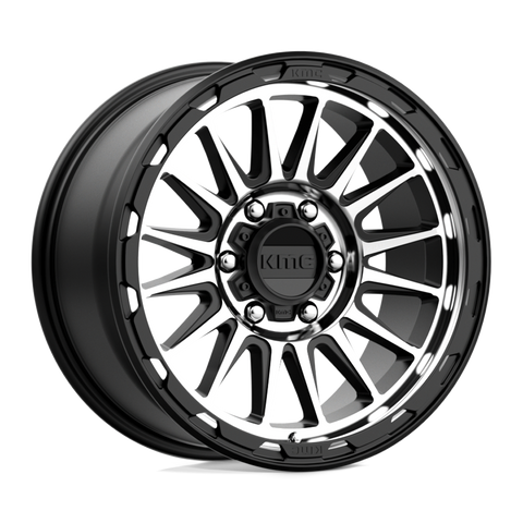 KMC Impact KM542 18x9 6x139.7 +18mm Satin Black Machined