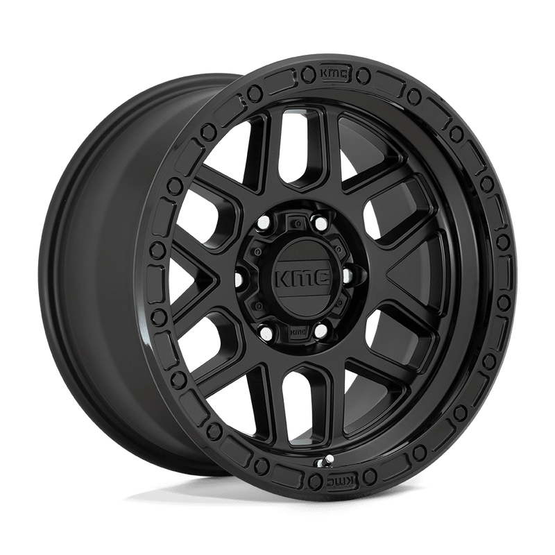 KMC Mesa KM544 Satin Black Gloss Black Lip