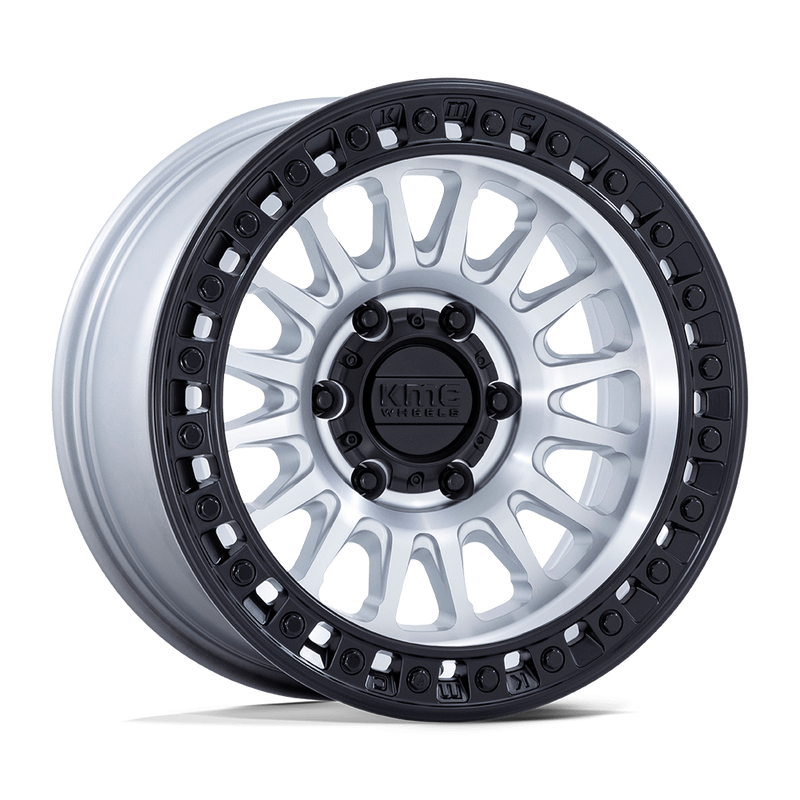 KMC Ims KM552 17x8.5 6x139.7 -10mm Machined Black Lip