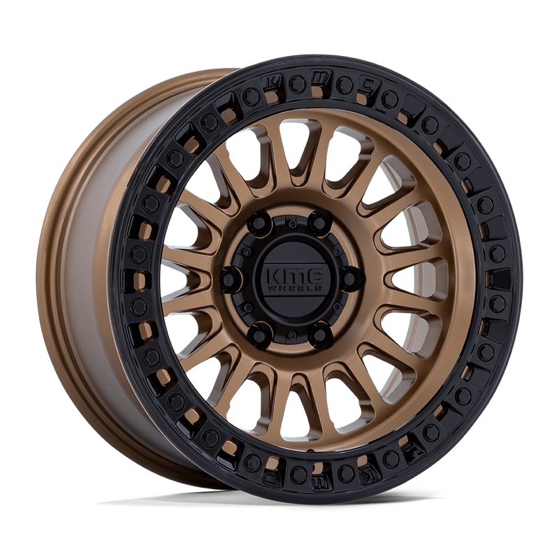 KMC Ims KM552 18x9 6x139.7 +30mm Matte Bronze Gloss Black