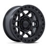 KMC Torx KM553 Matte Black Gloss Black Lip