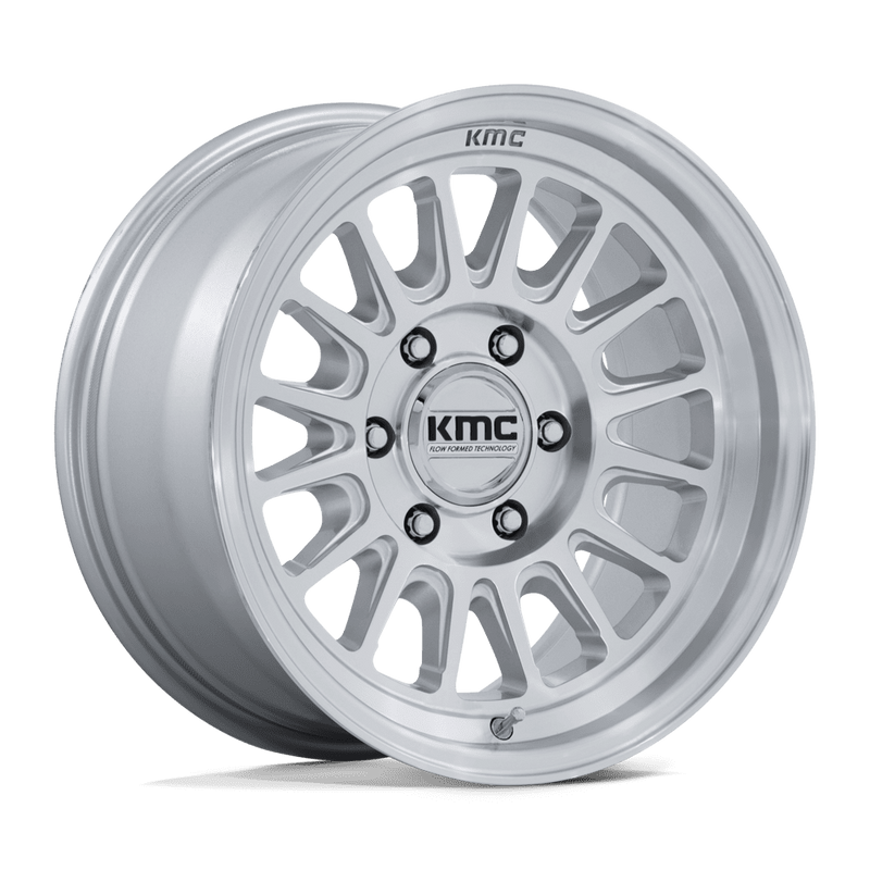 KMC Impact Fft KM733 Gloss Silver Machined