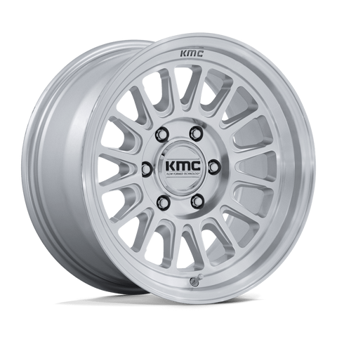 KMC Impact Fft KM733 18x9 8x170 +18mm Gloss Silver Machined