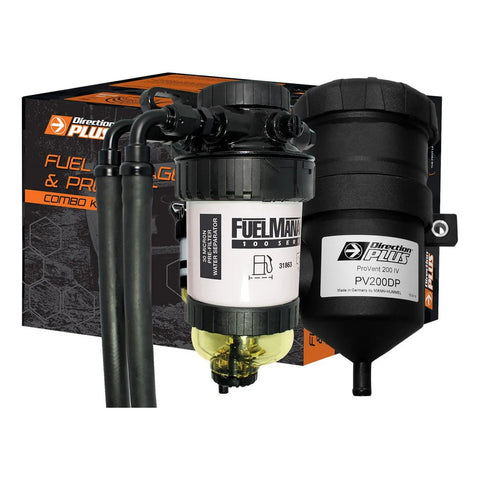 Direction Plus Fuel Manager Pre-Filter + Catch Can Kit (Landcruiser 300 22+)