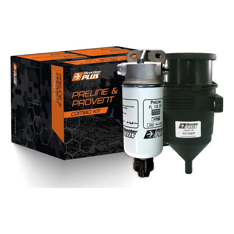 Direction Plus Preline-Plus Pre Filter + Provent Catch Can Kit (Hilux N70 04-15)