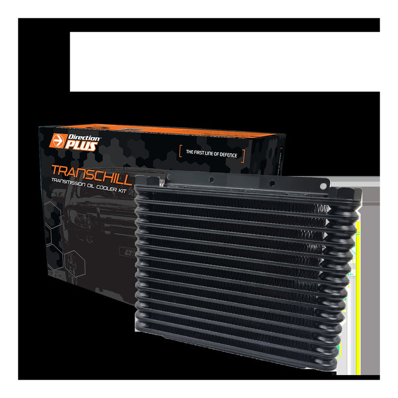 Direction Plus Transchill Artic Transmission Cooler Kit (Hilux 04-15) - Black