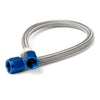 NOS Stainless Steel Braided Hose -4AN 6-foot Blue Stainless Steel Braided Hoses