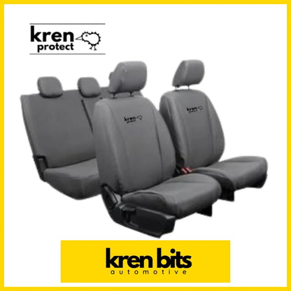 Kren Protect Hd Canvas Seat Cover Full Set Ute Accessories