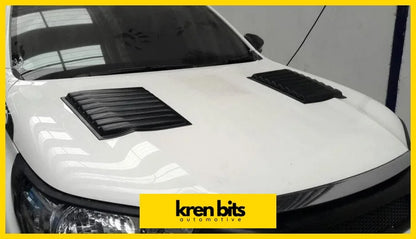 Kut Snake Bonnet Vents To Fit Toyota Hilux Kun Models Scoop