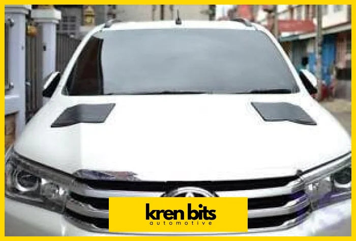 Kut Snake Bonnet Vents To Fit Toyota Hilux Kun Models Scoop