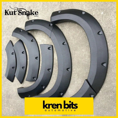 Kut Snake Flare Kit To Fit Isuzu Mu-X Models Flares