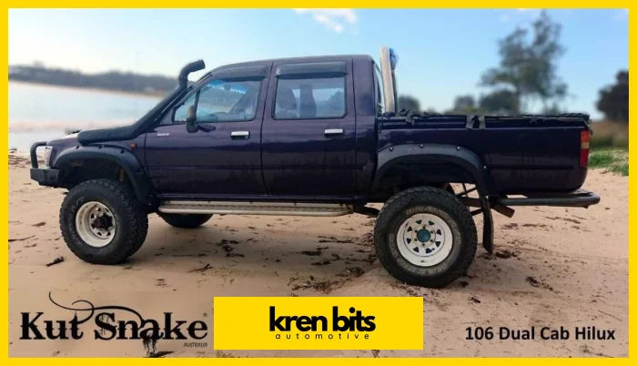 Kut Snake Flare Kit To Fit Toyota Hilux Ln106 Models Flares