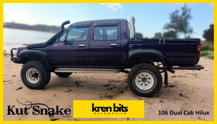 Kut Snake Flare Kit To Fit Toyota Hilux Ln106 Models Flares