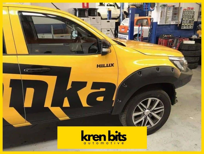 Kut Snake Flares For Toyota Hilux Gun/Revo Models