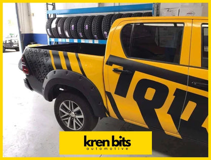 Kut Snake Flares For Toyota Hilux Gun/Revo Models