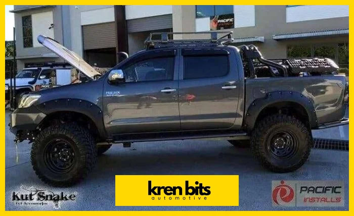 Kut Snake Flares For Toyota Hilux Kun Models 2005 - 2016