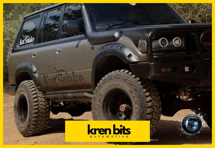 Kut Snake Flares For Toyota Landcruiser 80 Series