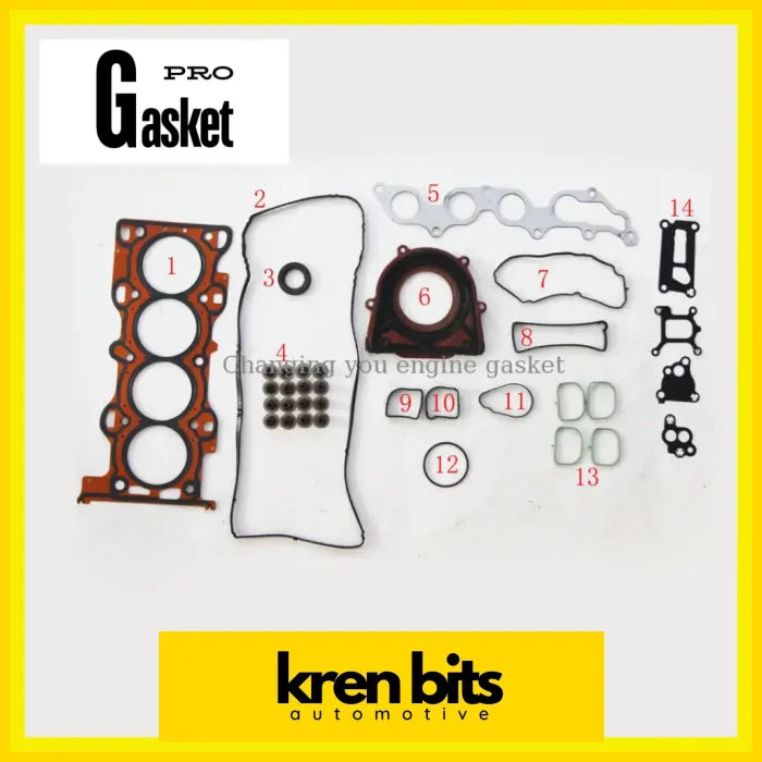 L3 Lf For Mazda 3 (Bk) 2.0L Or 6 (Gg) 2.3L Lf17 L3C1 Engine Gasket Set Automotive Spare Parts Full