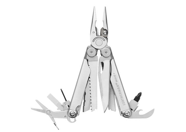 Leatherman Wave Plus w/ Nylon Button Sheath Clam Multi