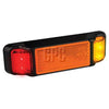 LED Autolamps Side Marker Light LED Amber/Red w/
