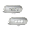 LED Autolamps Front Marker Light LED 12/24V Stainless